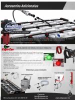 Accesorios para mantenimiento de baterías.